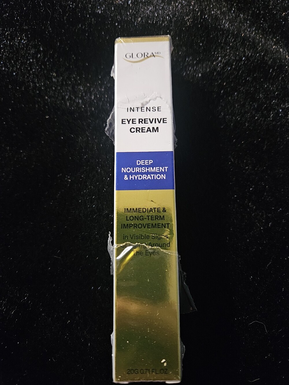 Glora Intense Eye Revive Cream — Gold & White